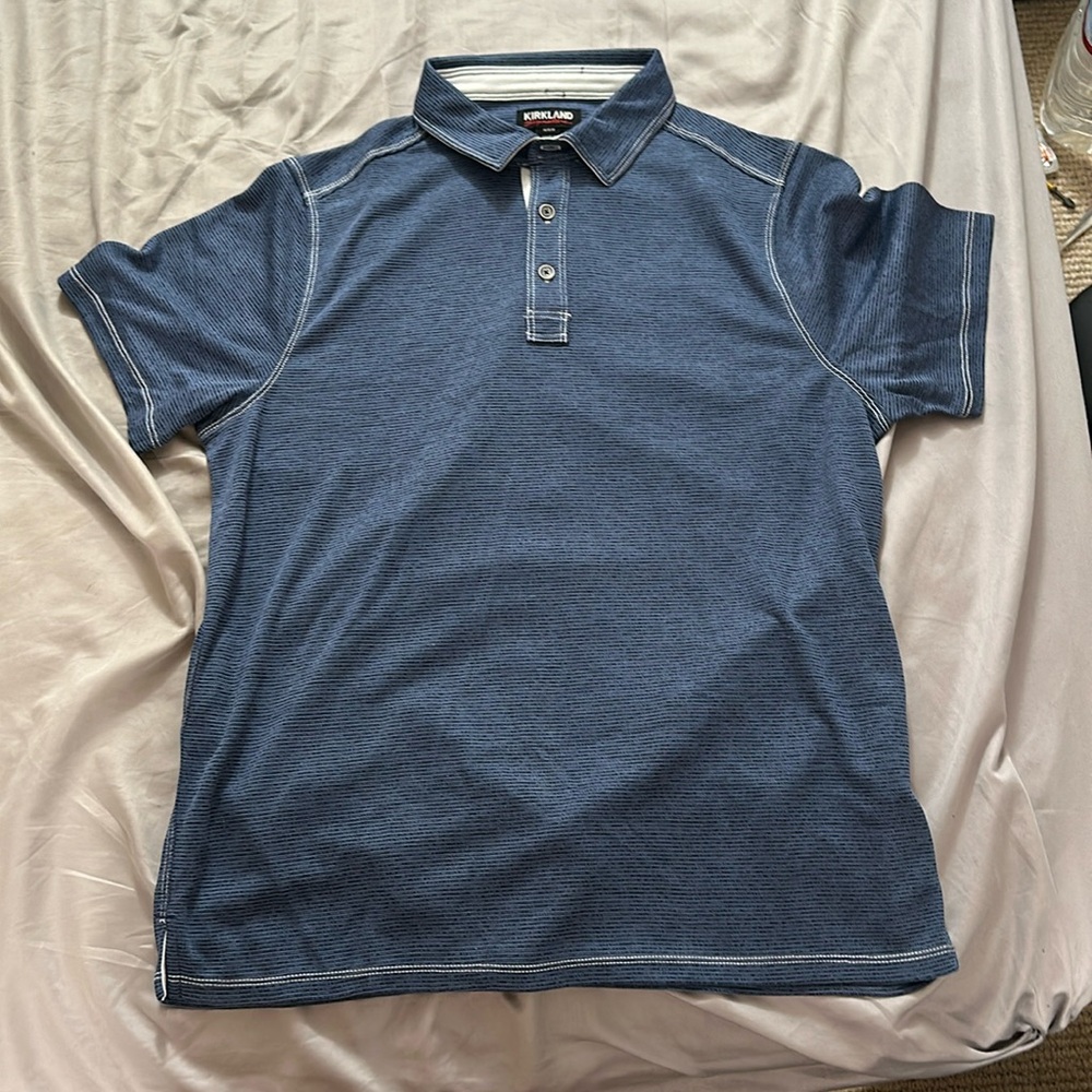 Blue Kirkland polo brand new
